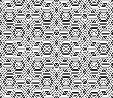 Soyut ince çizgili, kusursuz desen. Doğrusal süslemeli geometrik arkaplan. Paket kağıdı. Vektör illüstrasyonu.             