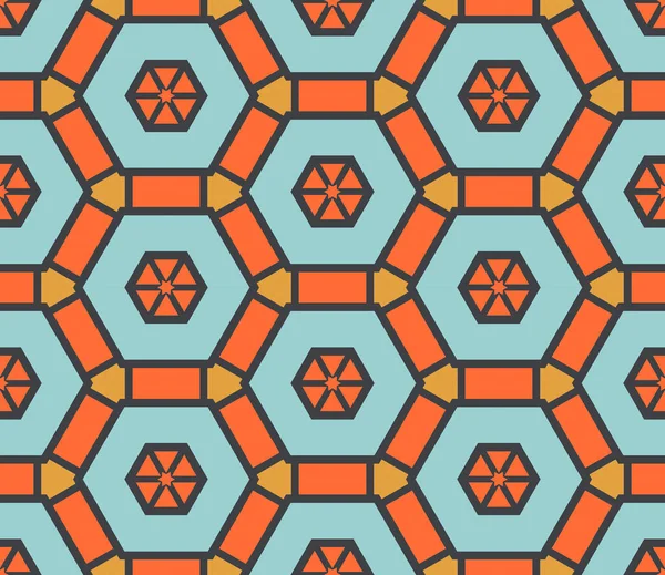 抽象的な細い線のシームレスパターン 線形装飾幾何学的背景 包装紙だ ベクターイラスト — ストックベクタ