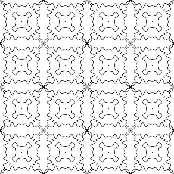 Ligne Mince Abstraite Motif Sans Couture Fond Géométrique Ornemental Linéaire — Image vectorielle