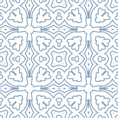 Soyut ince çizgi, kıvrımlı, pürüzsüz desen. Doğrusal süslemeli geometrik arkaplan. Paket kağıdı. Vektör illüstrasyonu.              