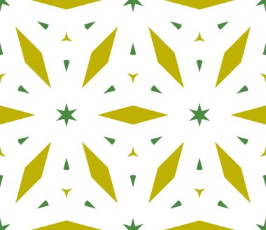 Çizgi film geometrik doğrusal kusursuz desen. Farklı coğrafi şekillere sahip fantezi doğulu mozaik arka plan. Arabesk kiremit ambalaj kağıdı. Vektör illüstrasyonu.      