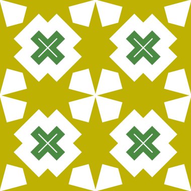 Çizgi film geometrik doğrusal kusursuz desen. Farklı coğrafi şekillere sahip fantezi doğulu mozaik arka plan. Arabesk kiremit ambalaj kağıdı. Vektör illüstrasyonu.      