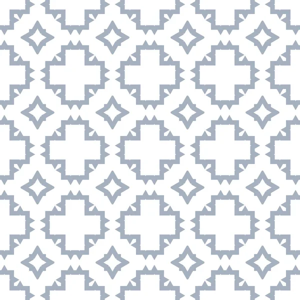 Cartoon Geometrisches Lineares Nahtloses Muster Fantasie Orientalischen Mosaik Hintergrund Mit — Stockvektor