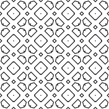 Soyut ince çizgili, kusursuz desen. Doğrusal süslemeli geometrik arkaplan. Paket kağıdı. Vektör illüstrasyonu.         