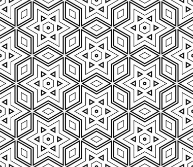 Soyut ince çizgili, kusursuz desen. Doğrusal süslemeli geometrik arkaplan. Paket kağıdı. Vektör illüstrasyonu.          