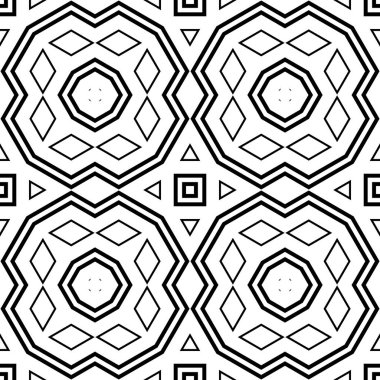 Soyut ince çizgili, kusursuz desen. Doğrusal süslemeli geometrik arkaplan. Paket kağıdı. Vektör illüstrasyonu.          