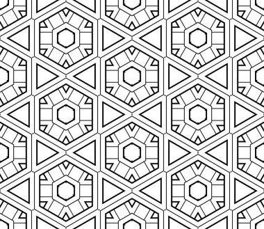 Soyut ince çizgili, kusursuz desen. Doğrusal süslemeli geometrik arkaplan. Paket kağıdı. Vektör illüstrasyonu.          