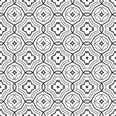 İnce çizgili kare dikişsiz desen. Doğrusal geometrik arkaplan. Paket kağıdı. Vektör illüstrasyonu.        