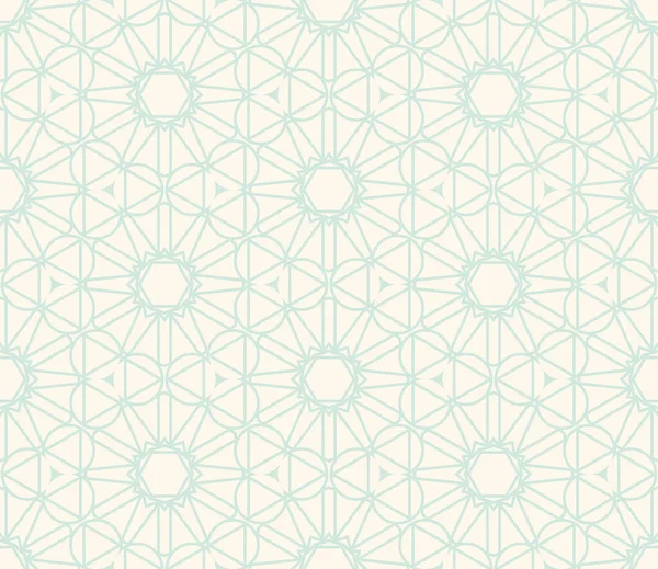 Kreuznahtloses Muster Geometrischer Hintergrund Fliesen Unendlich Geschenkpapier Vektorillustration — Stockvektor
