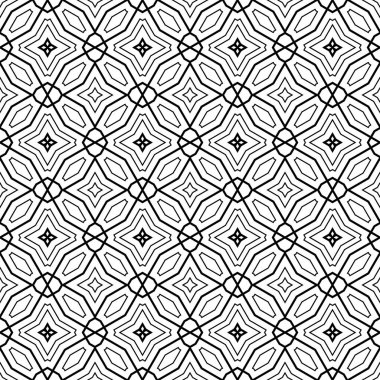 İnce çizgili kare dikişsiz desen. Doğrusal geometrik arkaplan. Paket kağıdı. Vektör illüstrasyonu.        