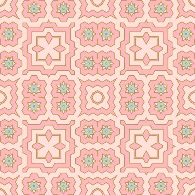 Soyut ince çizgili, kusursuz desen. Doğrusal süslemeli geometrik arkaplan. Paket kağıdı. Vektör illüstrasyonu.           