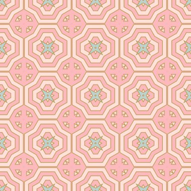 Soyut ince çizgili, kusursuz desen. Doğrusal süslemeli geometrik arkaplan. Paket kağıdı. Vektör illüstrasyonu.           