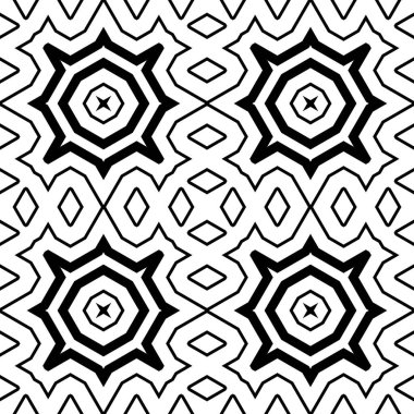 Soyut ince çizgili, kusursuz desen. Doğrusal süslemeli geometrik arkaplan. Paket kağıdı. Vektör illüstrasyonu.              