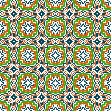 Soyut, parlak, modern geometrik, pürüzsüz desen. Art deco coğrafi arka plan. Popüler sonsuzluk arkaplanı. Vektör illüstrasyonu. 