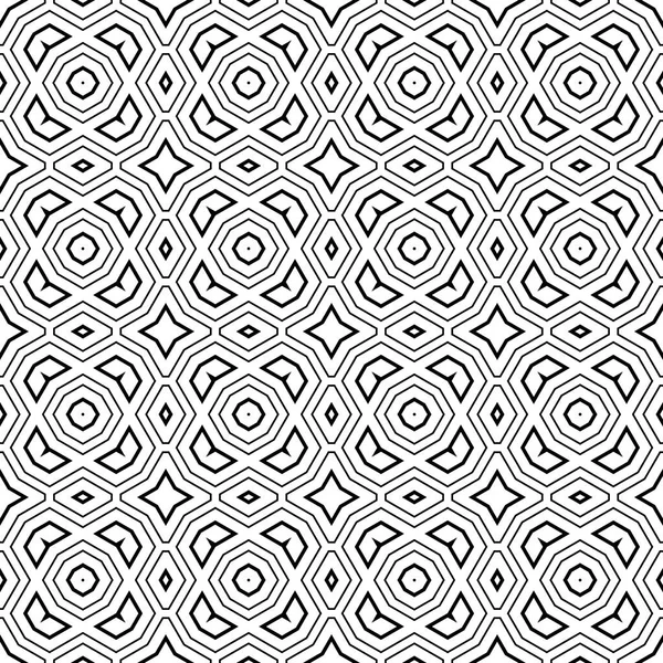 Dünne Linie Gestreifte Quadratische Nahtlose Muster Linearer Geometrischer Hintergrund Geschenkpapier — Stockvektor