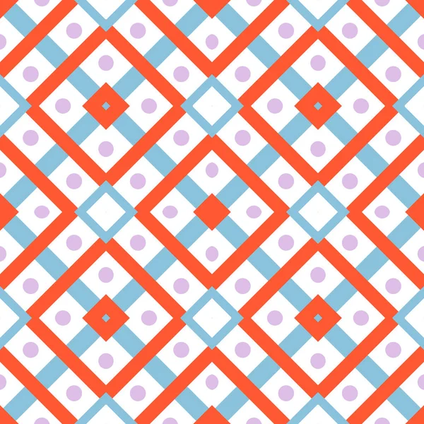 抽象幾何学的なシームレスパターン 幾何学的背景の装飾 モザイク 包装紙だ ベクターイラスト — ストックベクタ