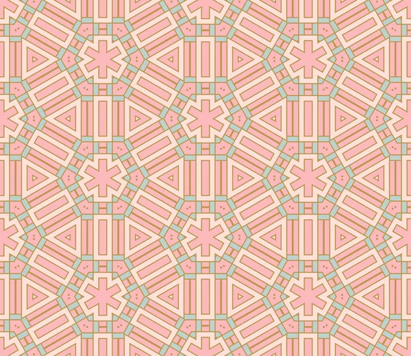 Soyut ince çizgili, kusursuz desen. Doğrusal süslemeli geometrik arkaplan. Paket kağıdı. Vektör illüstrasyonu.           