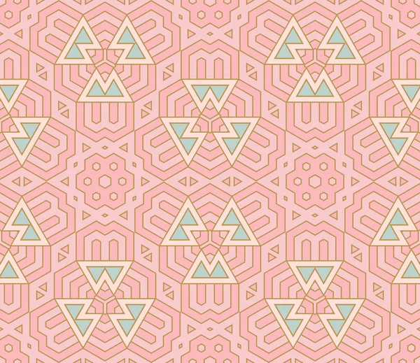 Soyut ince çizgili, kusursuz desen. Doğrusal süslemeli geometrik arkaplan. Paket kağıdı. Vektör illüstrasyonu.           