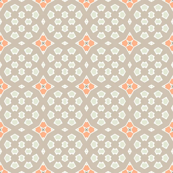 Abstraktes Geometrisches Nahtmuster Ornamentaler Geometrischer Hintergrund Mosaik Schwanz Geschenkpapier Vektorillustration — Stockvektor