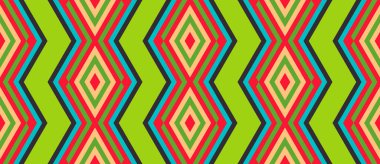 Eşkenar dörtgenli kusursuz soyut bir arkaplan. Sonsuz geometrik desen. Vektör illüstrasyonu. 