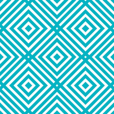 Doğrusal geometrik dikişsiz desen. Beyaz arka planda geometrik çizgi süsü. Vektör illüstrasyonu.