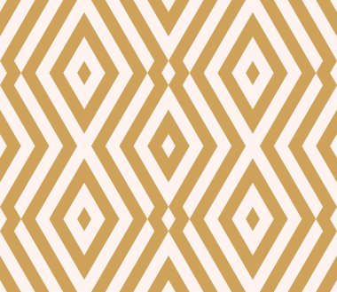 Eşkenar dörtgenli doğrusal ve soyut arkaplan. Çizgili sonsuz geometrik desen. Vektör illüstrasyonu.