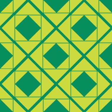 Eşkenar dörtgenli kusursuz soyut bir arkaplan. Sonsuz geometrik desen. Vektör çizimi. Kusursuz geometrik desen.