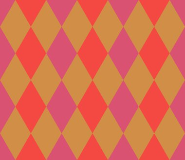 Kusursuz geometrik desen. Kusursuz soyut eşkenar dörtgen geometrik arkaplan. Sonsuz geometrik desen. Vektör illüstrasyonu.