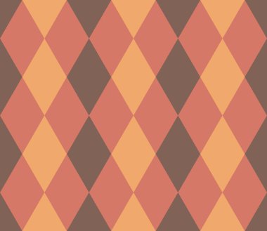 Kusursuz geometrik desen. Kusursuz soyut eşkenar dörtgen geometrik arkaplan. Sonsuz geometrik desen. Vektör illüstrasyonu.