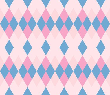 Eşkenar dörtgen desenli. Geometrik şekillerin sonsuzluk arka planı. Renkli mozaik desenli desen. Renkli geometrik arka plan. Vektör illüstrasyonu.  