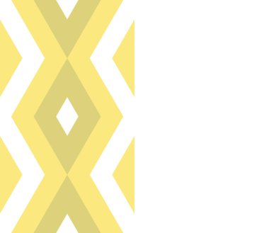 Zigzag, üçgen, eşkenar dörtgen, geometrik şekilli çizgi deseni ve boş uzay olan kart. Renkli mozaik desenli broşür. Renkli geometrik arka plan. Vektör illüstrasyonu. 