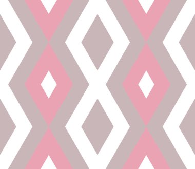 Zigzag, üçgen, eşkenar dörtgen, çizgi. Geometrik şekillerin sonsuzluk arka planı. Renkli mozaik desenli desen. Renkli geometrik arka plan. Vektör illüstrasyonu.