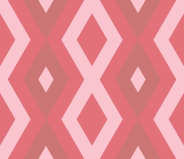 Zigzag, üçgen, eşkenar dörtgen, çizgi. Geometrik şekillerin sonsuzluk arka planı. Renkli mozaik desenli desen. Renkli geometrik arka plan. Vektör illüstrasyonu.