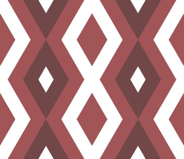 Zigzag, üçgen, eşkenar dörtgen, çizgi. Geometrik şekillerin sonsuzluk arka planı. Renkli mozaik desenli desen. Renkli geometrik arka plan. Vektör illüstrasyonu.