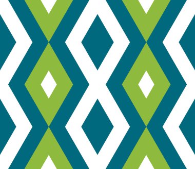 Zigzag, üçgen, eşkenar dörtgen, çizgi. Geometrik şekillerin sonsuzluk arka planı. Renkli mozaik desenli desen. Renkli geometrik arka plan. Vektör illüstrasyonu.