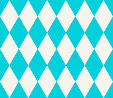 Eşkenar dörtgenli, soyut geometrik, dikişsiz desen. Geometrik şekillerin sonsuz arkaplanı. Vektör illüstrasyonu.