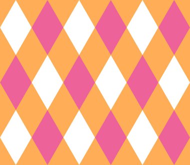 Eşkenar dörtgenli, soyut geometrik, dikişsiz desen. Geometrik şekillerin sonsuz arkaplanı. Vektör illüstrasyonu.