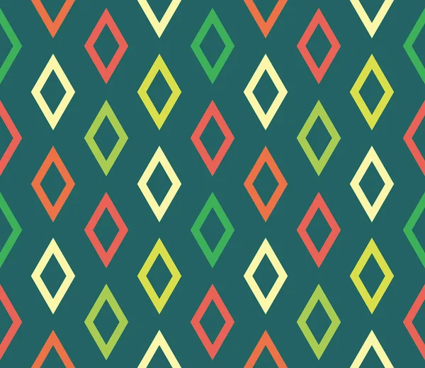 Eşkenar dörtgenli kusursuz soyut bir arkaplan. Sonsuz geometrik desen. Kusursuz geometrik desen. Vektör illüstrasyonu.