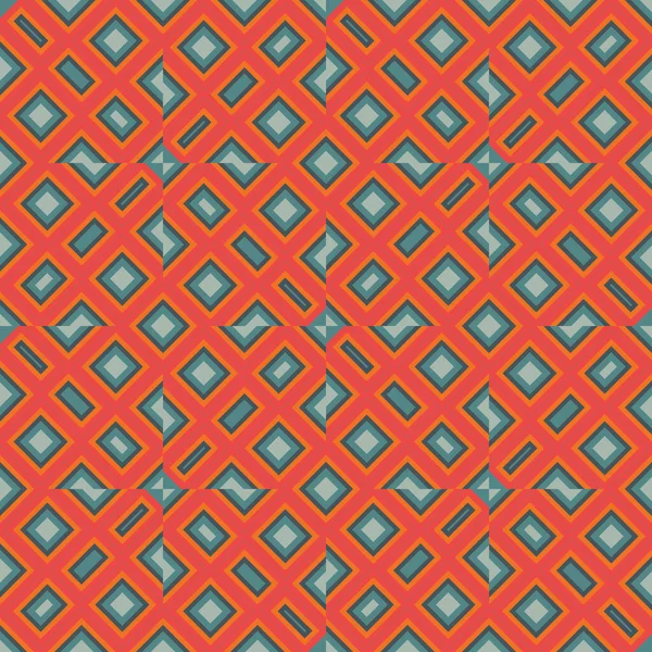 アブストラクト型の異なる幾何学的シームレスパターン — ストックベクタ