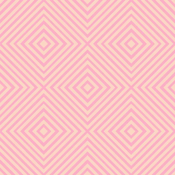 線形ロンバス幾何学的なシームレスなパターン ベクターイラスト — ストックベクタ