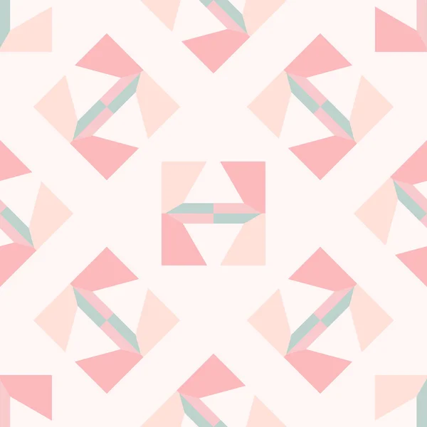 Modèle Géométrique Abstrait Sans Couture Arrière Plan Tuile Papier Emballage — Image vectorielle