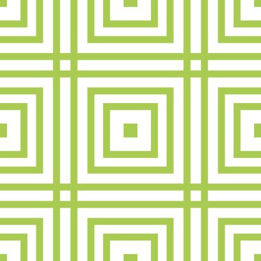 Doğrusal geometrik dikişsiz desen. Beyaz arka planda geometrik çizgi süsü. Vektör illüstrasyonu.