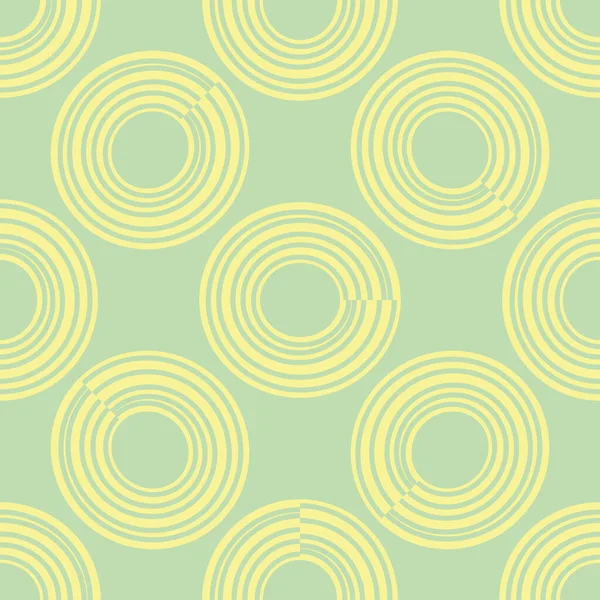 Çemberleri ve halkaları olan soyut, pürüzsüz desen. Geometrik arkaplan. Vektör illüstrasyonu.  