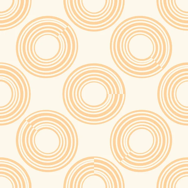 Soyut, kusursuz daireler. Vektör illüstrasyonu. 