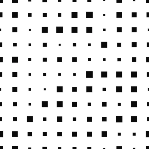 Halvton Sömlös Abstrakt Bakgrund Med Rutor Oändlighets Geometriska Mönster Vektorillustration — Stock vektor