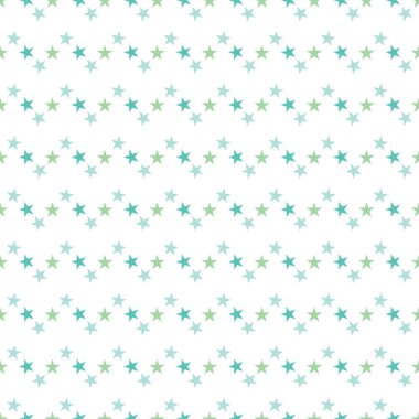 Beyaz zemin üzerinde yıldızlar olan kusursuz desen. Vektör illüstrasyonu.