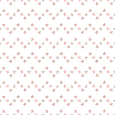 Beyaz zemin üzerinde yıldızlar olan kusursuz desen. Vektör illüstrasyonu.