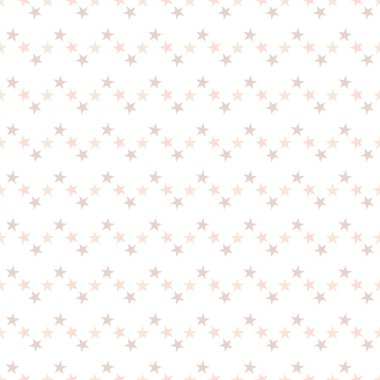 Beyaz zemin üzerinde yıldızlar olan kusursuz desen. Vektör illüstrasyonu.