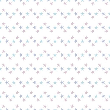 Beyaz zemin üzerinde yıldızlar olan kusursuz desen. Vektör illüstrasyonu.
