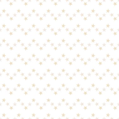 Beyaz zemin üzerinde yıldızlar olan kusursuz desen. Vektör illüstrasyonu.